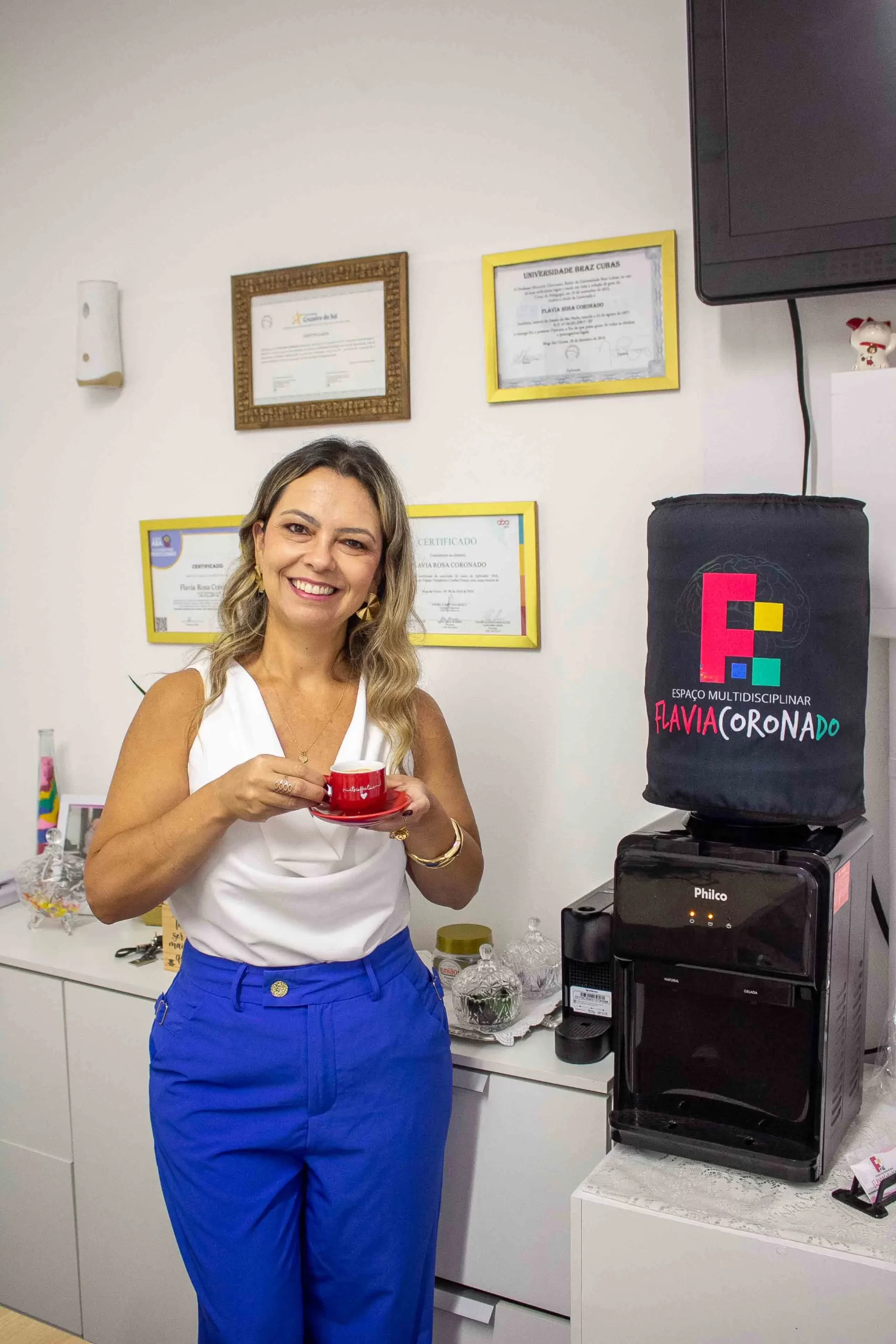 Espaço Flavia Coronado - Ambiente preparado